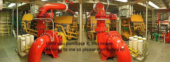 Jolie_Engine Room_High Speed Vessel_Pano01