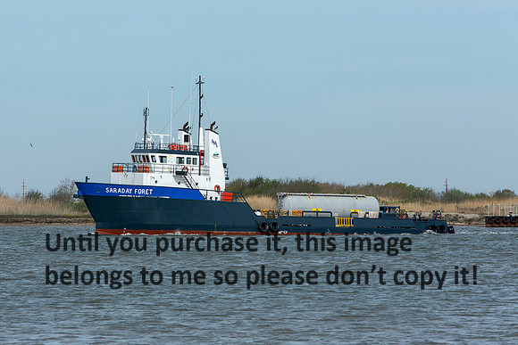 Saraday Foret_Offshore Supply Vessel_Cameron_La_03-30-14-3900
