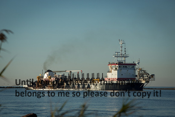 B E Lindholm-Trailing Suction Hopper Dredge-Water- Cameron LA-2880