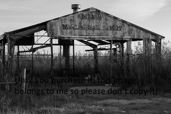 M&W Machine Shop-B&W- Cameron LA-2742